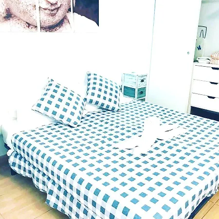 Studio In Puerto De La Cruz With Wonderful Sea View Furnished Balcony And Wifi 10 M From The Beach *